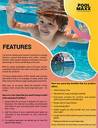 Pool Maxx Features