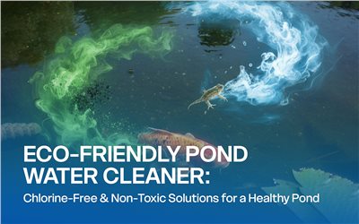 Eco-Friendly Pond Water Cleaner: Chlorine-Free & Non-Toxic Solutions for a Healthy Pond